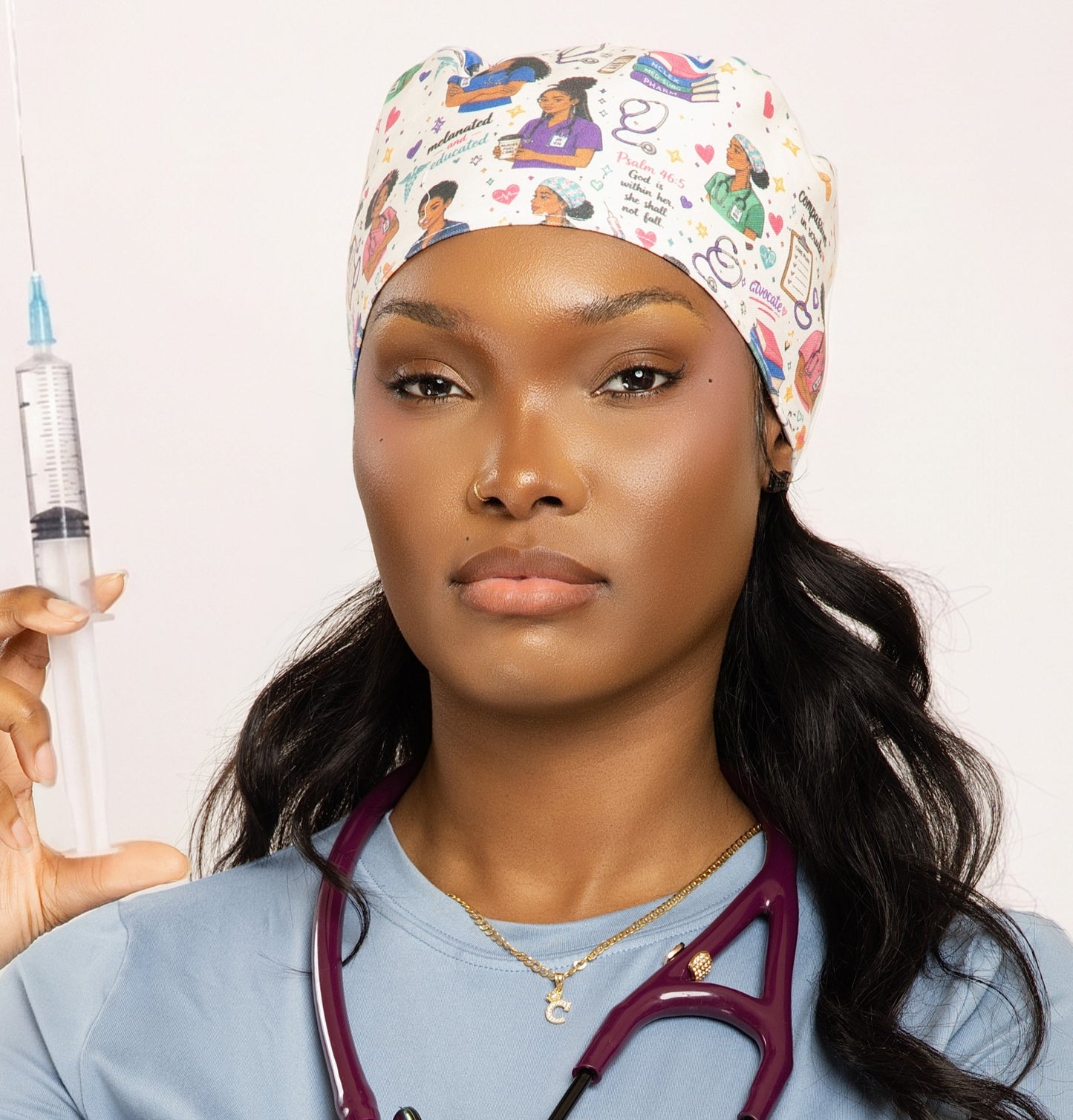Fitted Scrub Cap