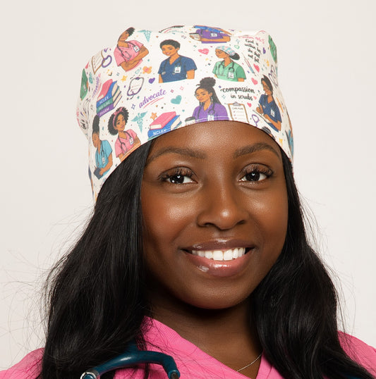 Fitted Scrub Cap