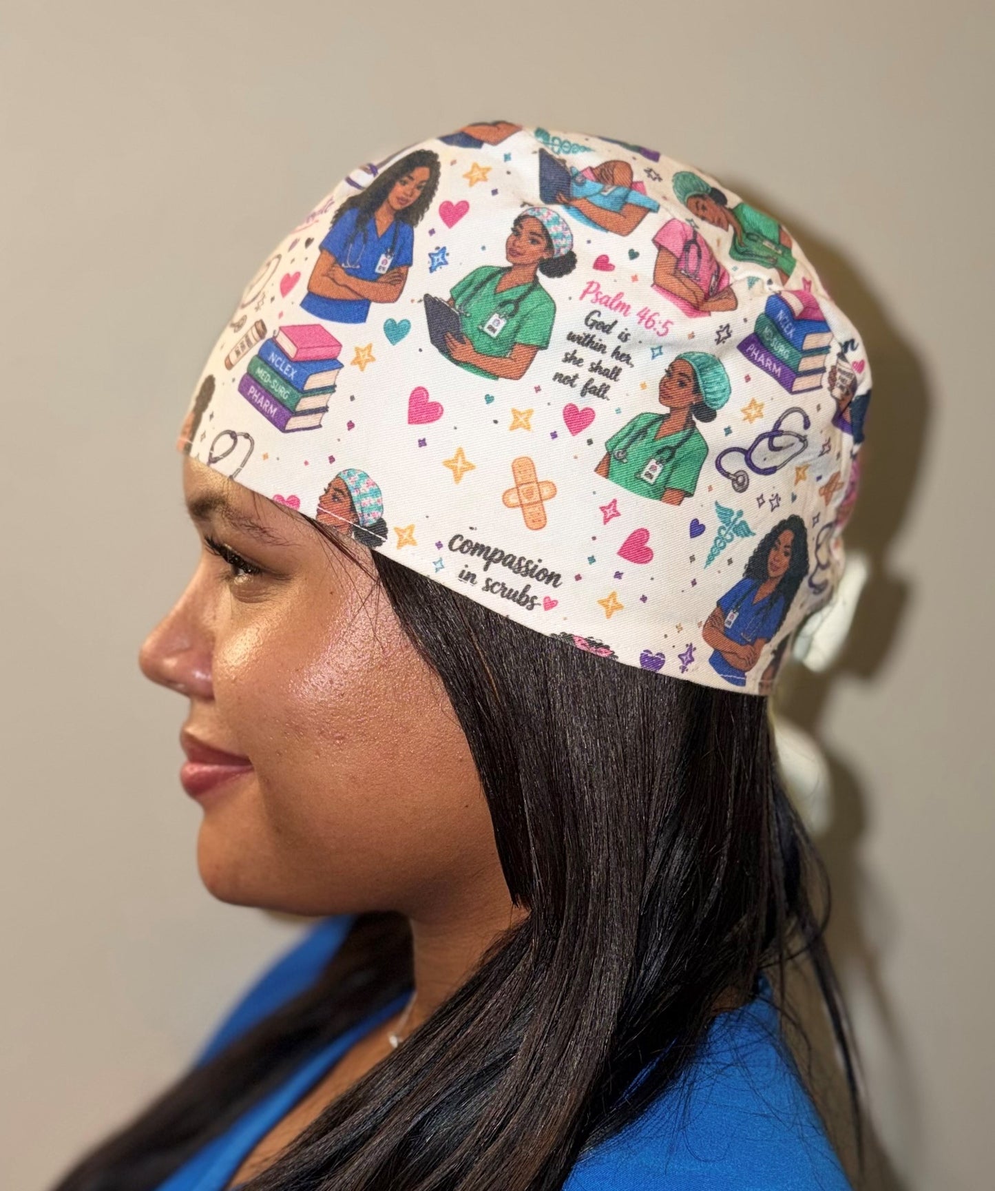 Fitted Scrub Cap